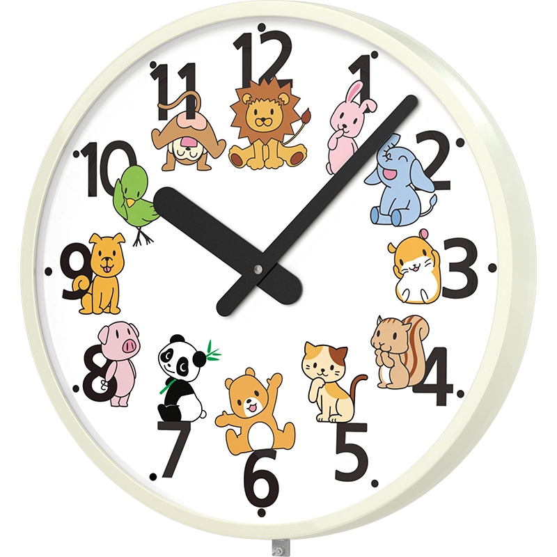 キャラクター文字板 屋外対応壁掛子時計