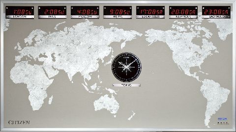 GPS世界時計WTC-100
